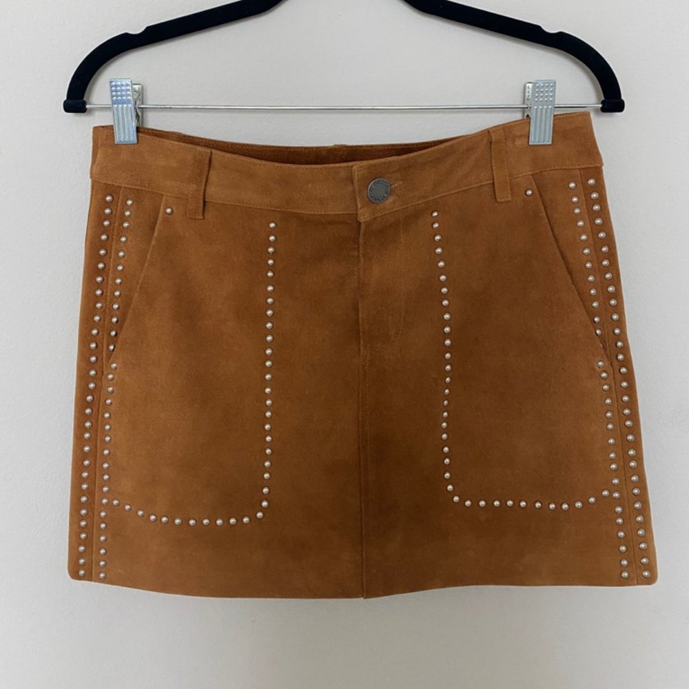 Tan suede Rebecca Minkoff Skirt Size 2